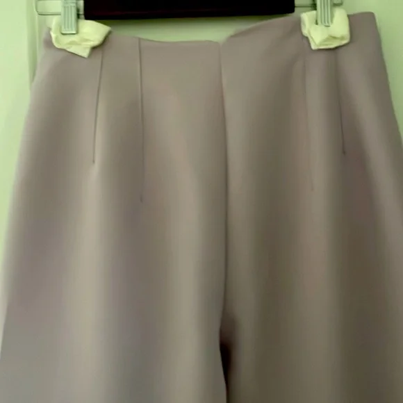 ZARA Women’s Lilac High-Waisted Pants M EUC - Picture 8 of 13